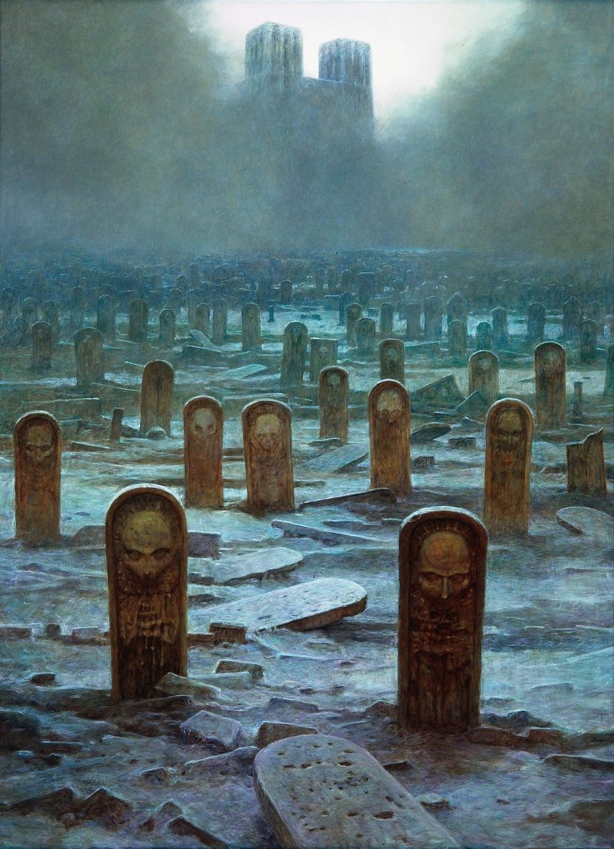 。Zdzislaw Beksinski