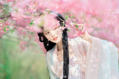 春日美人图鉴 ｜樱 •
春天的时候，我就是那个四处追花的人。
因为春光和花朵这样美好的事物，是会让人看着都开心明朗起来的呀。
摄影@葵花花酱
服装@子颂东方美学游园惊梦
同行@阿玄玄子
地点@成都漫花庄园
…