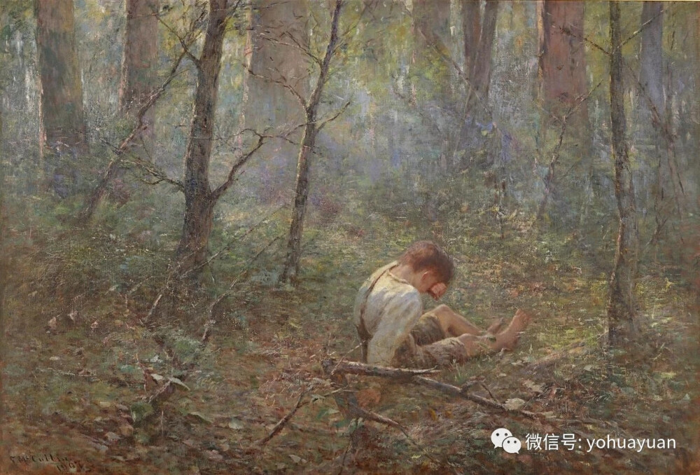 弗雷德里克·麦卡宾(Frederick·McCubbin 1855年2月25日- 1917年12月20日)澳大利亚艺术家，艺术教师和海德堡艺术运动的杰出成员，也被称为澳大利亚印象派。