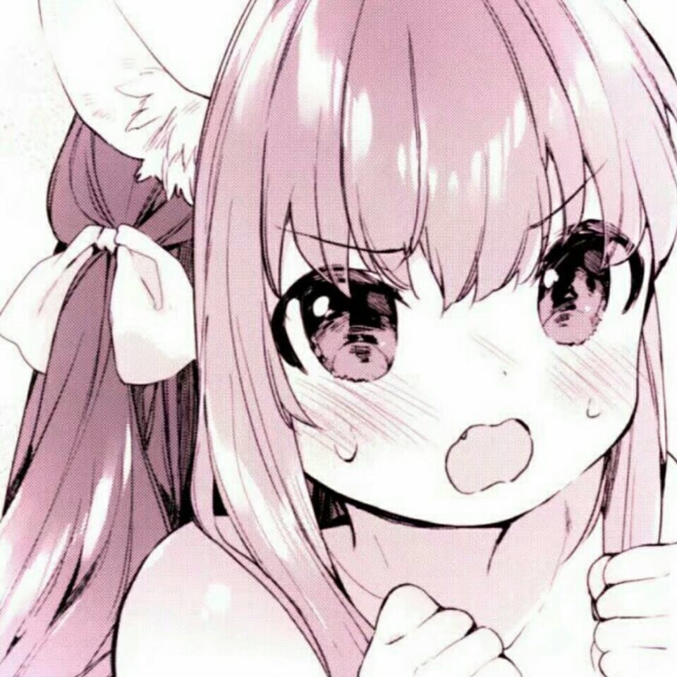 粉色系漫画女头