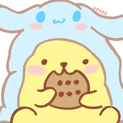 Sanrio/头像
原创围脖：李的慢慢
披着玉桂狗毛毯的可爱卡通三丽鸥单人头像！