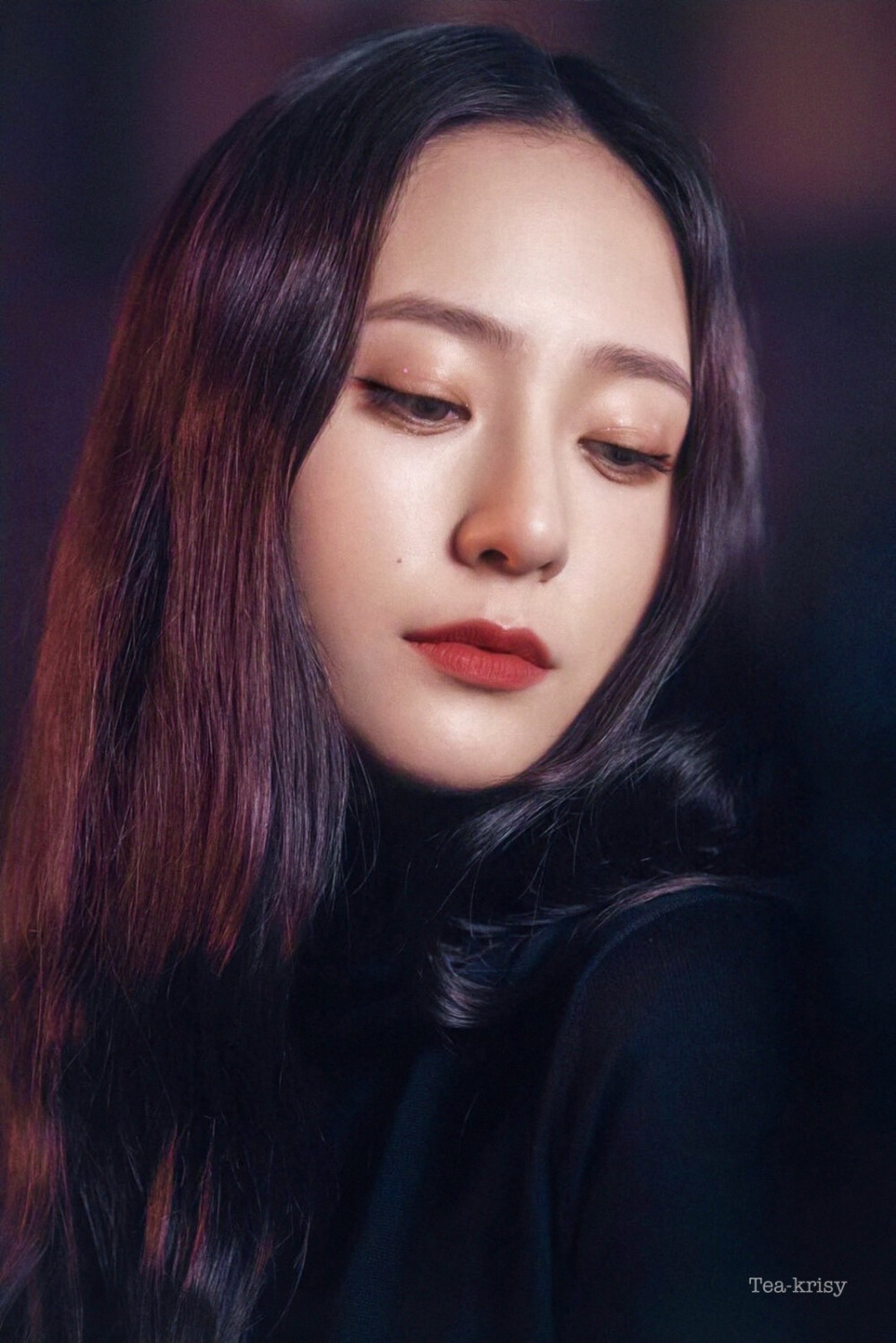 郑秀晶 Krystal cr：Tea-krisy
一个广告拍出了电影的感觉