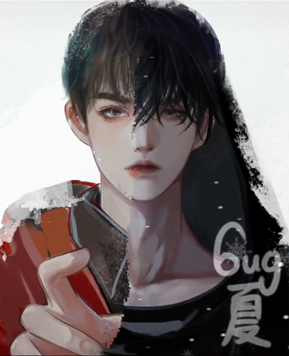 盗墓笔记 张起灵 吴邪 画师:bug夏(六月)