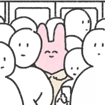 粉色兔子头像