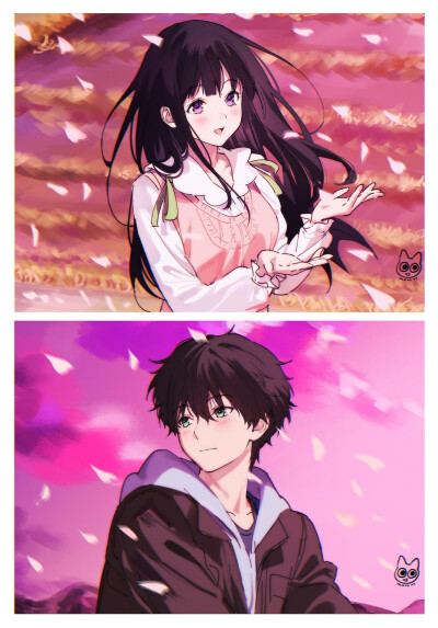 Creator: mery (yangmalgage)
Source: Twitter @mery__S2_
Material: hyouka
来源B站 侵删