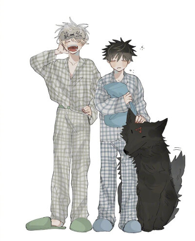 #咒术回战# 画风太可爱了 ！！Twi::shii_po
