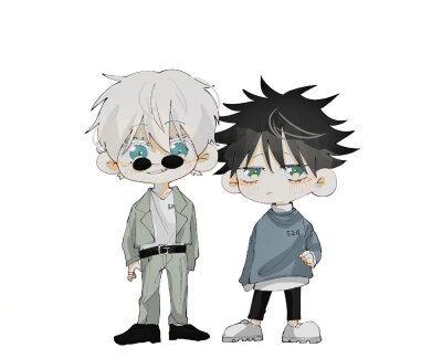 #咒术回战# 画风太可爱了 ！！Twi::shii_po
