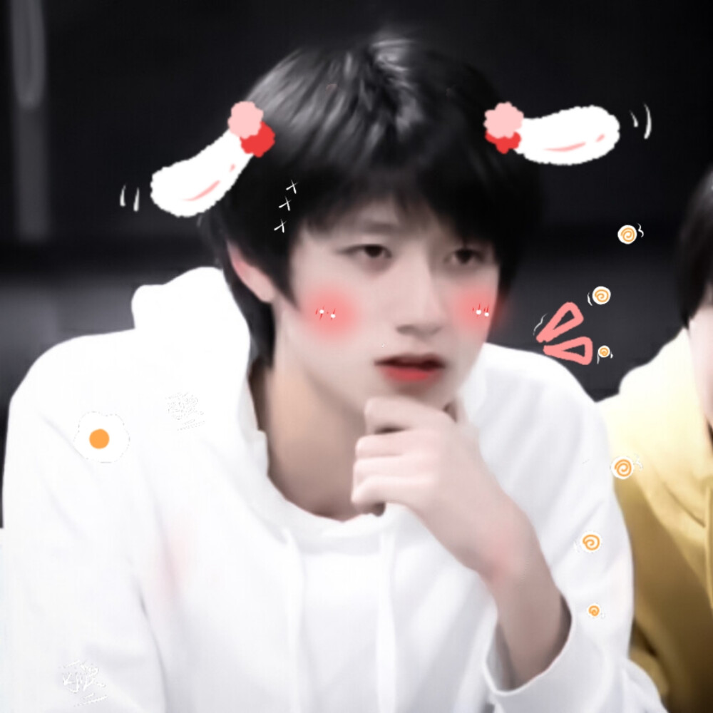 朱志鑫头像自制
二传注明:江初眠