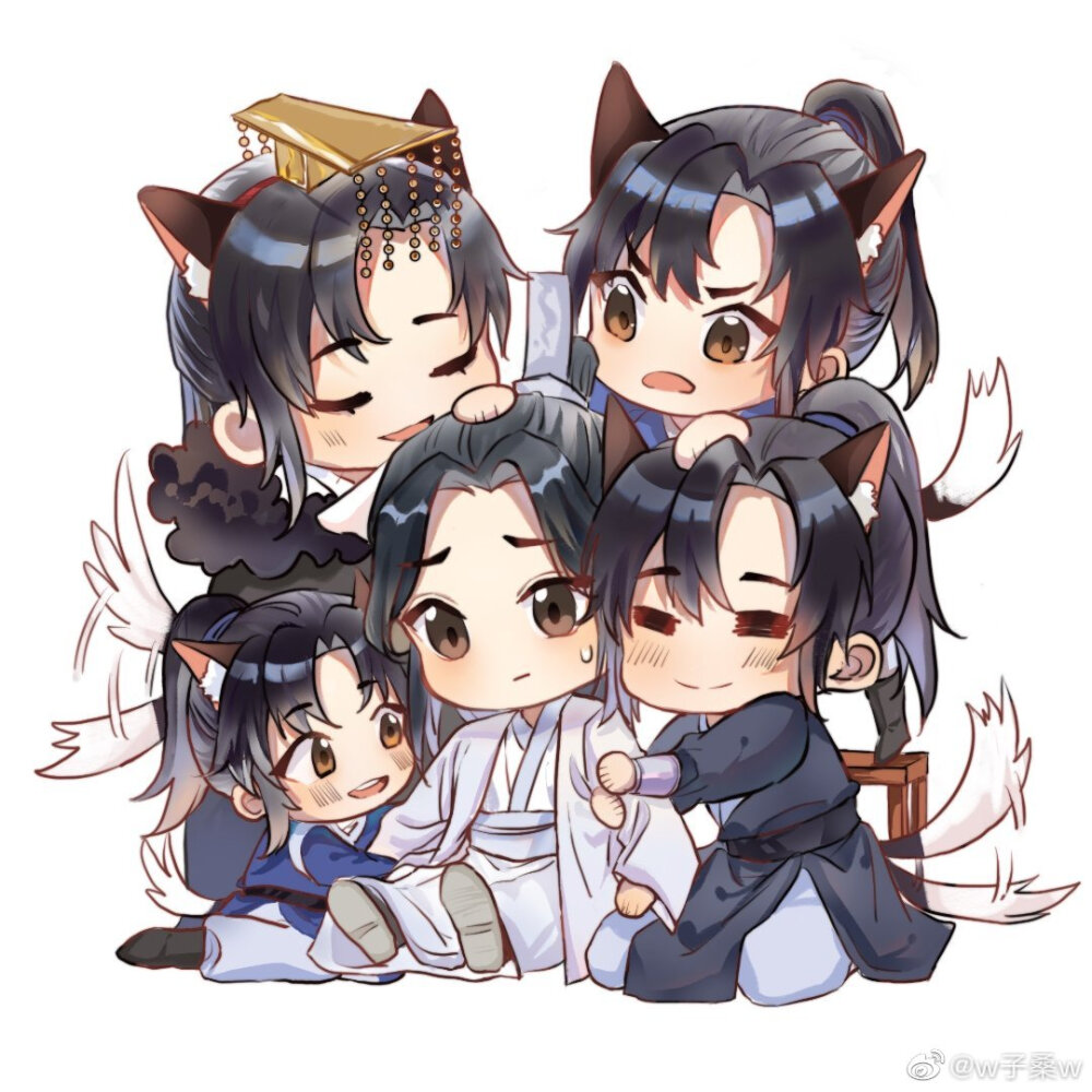 《二哈和他的白猫师尊》燃晚