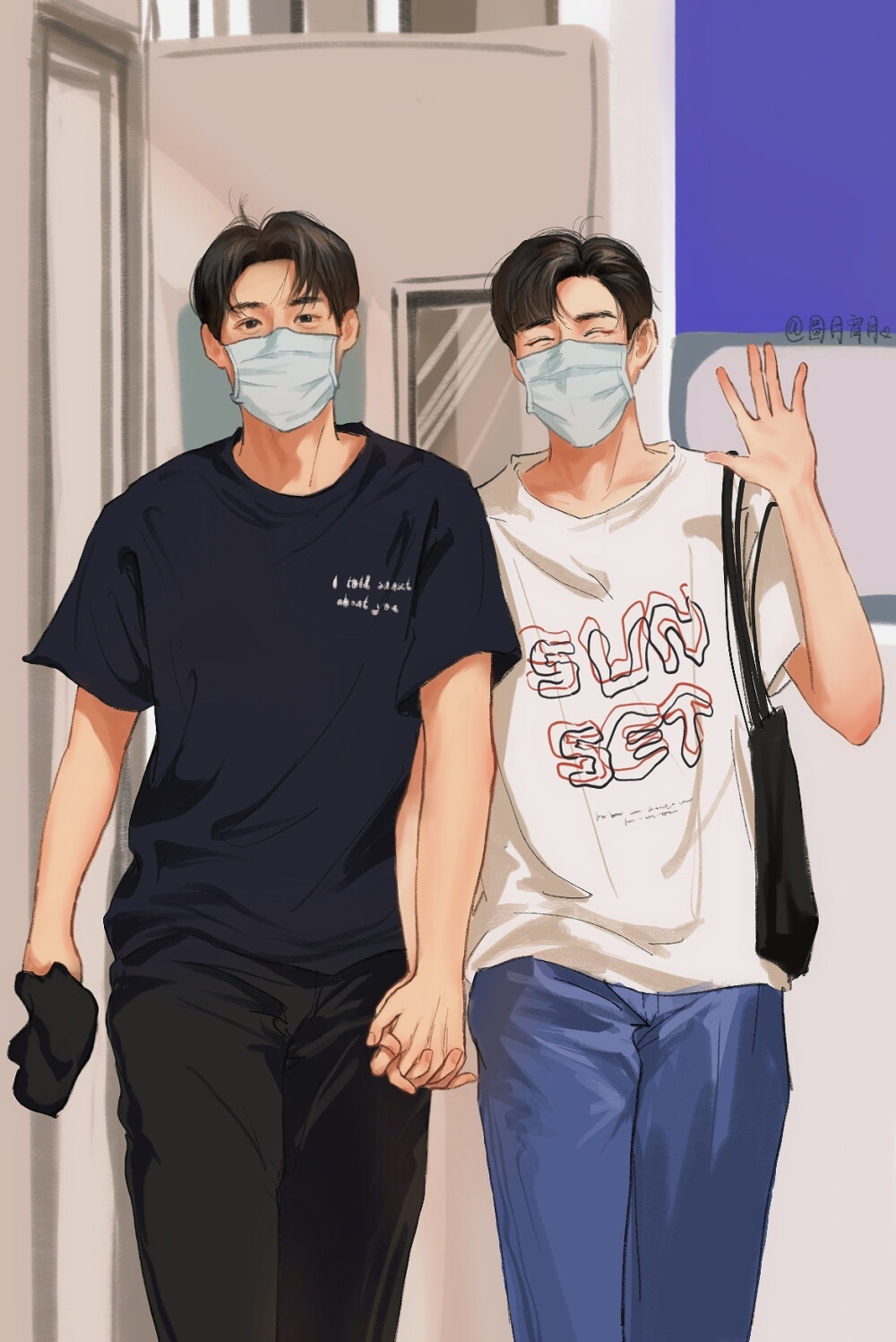 bkpp 粉丝手绘 cr.logo