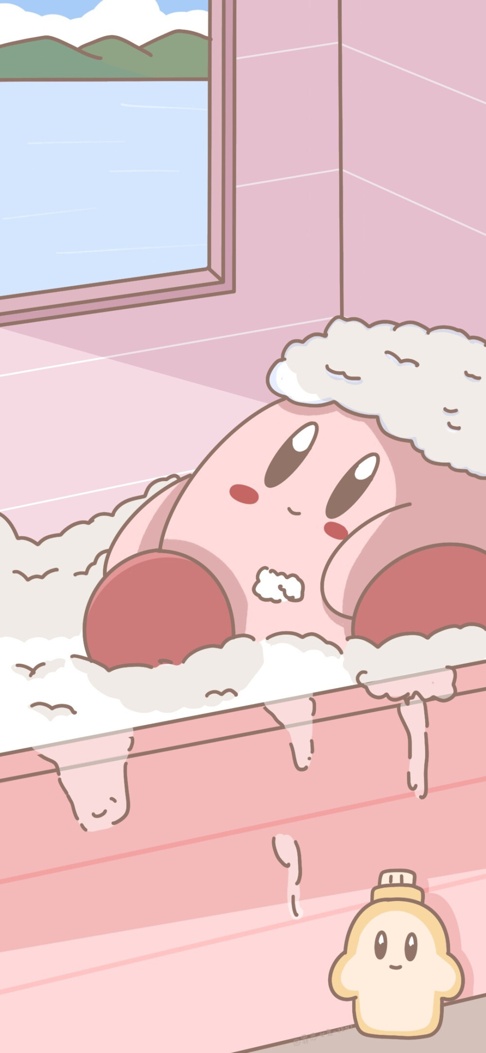 星之卡比 #66可爱壁纸 #66卡比yyds