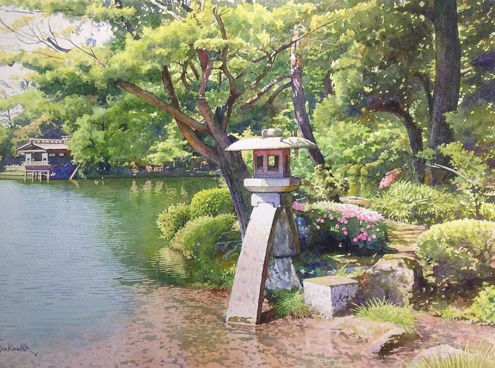 水彩风景