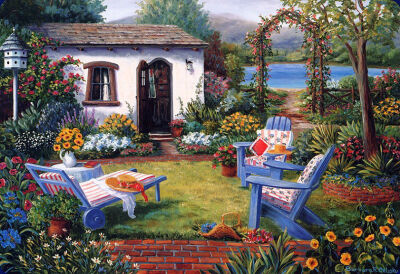 油畫 ：Guido Borelli