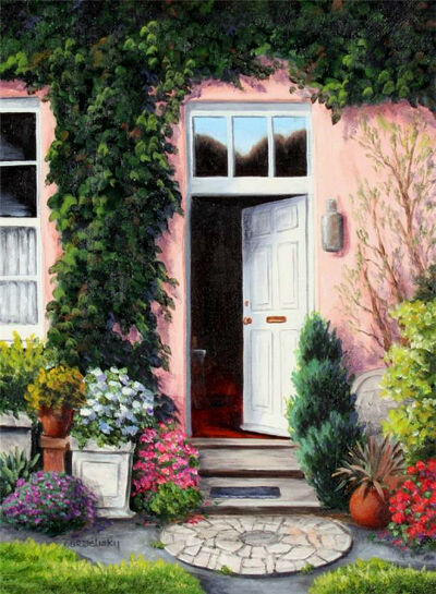 油畫 ：Guido Borelli