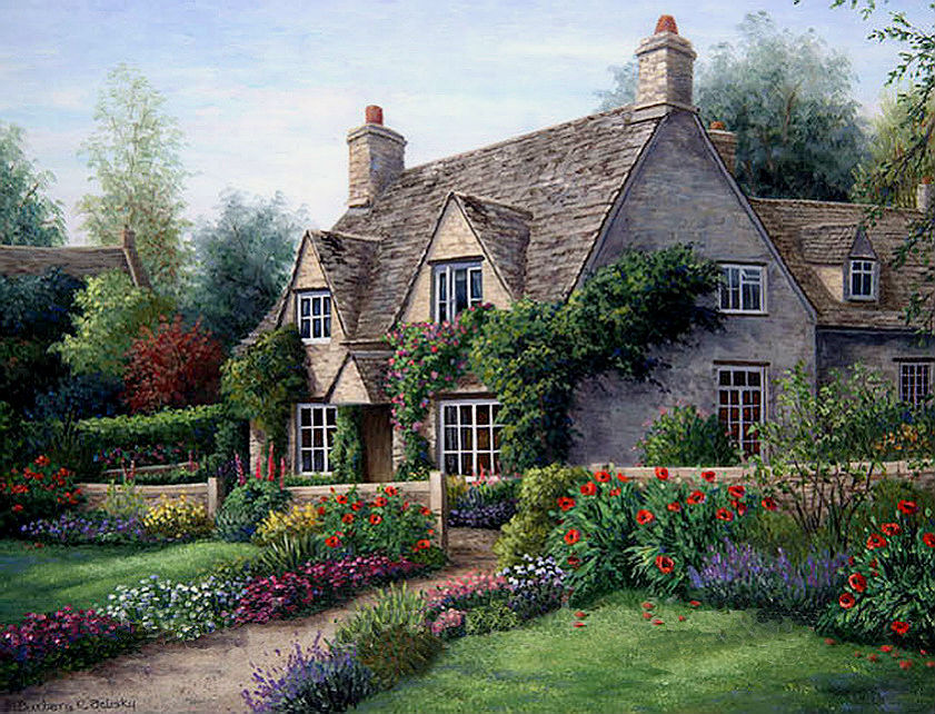 油畫 ：Guido Borelli