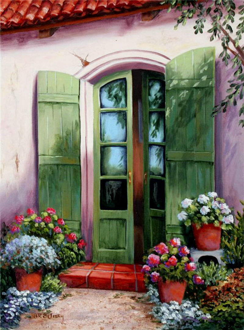 油畫 ：Guido Borelli