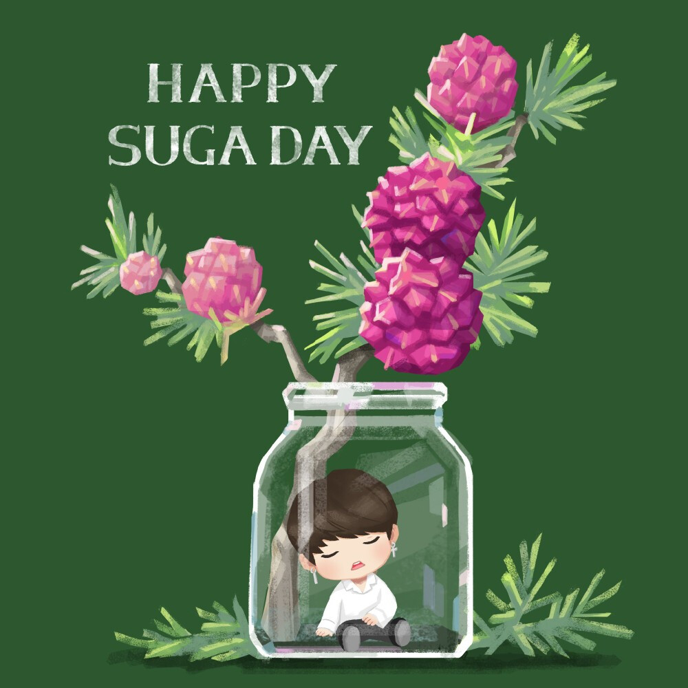 HAPPY SUGA DAY