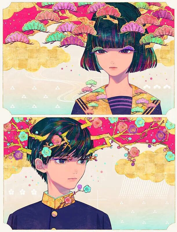 第一千一百三十五期-秋赤音 日本插画师 五彩斑斓的世界 下篇