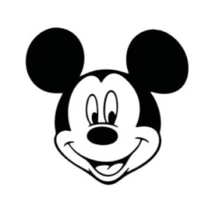 迪士尼黑白图标