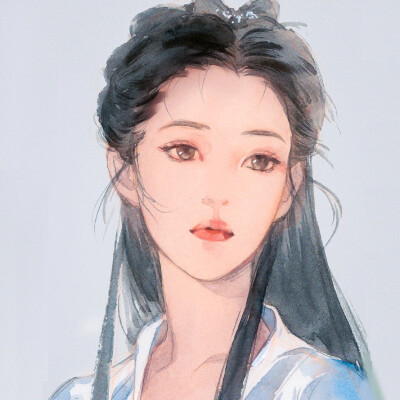 水彩人物