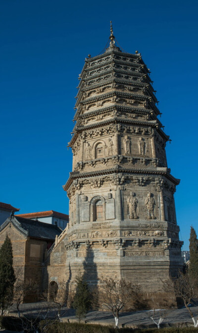 辽 喀左 精严禅寺 大城子塔