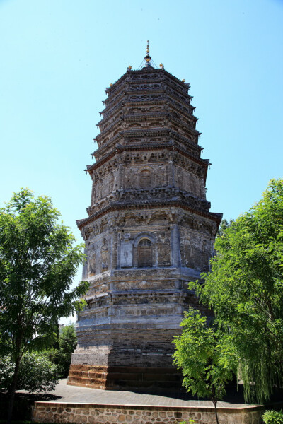 辽 喀左 精严禅寺 大城子塔