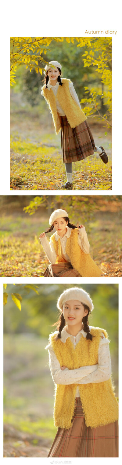 『AUTUMN DIARY 』
摄影@GWJ雯雯
出境@胡迪迪喔
#合肥约拍# #南京约拍# ​