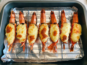 3.5:土豆泥焗斑节虾～