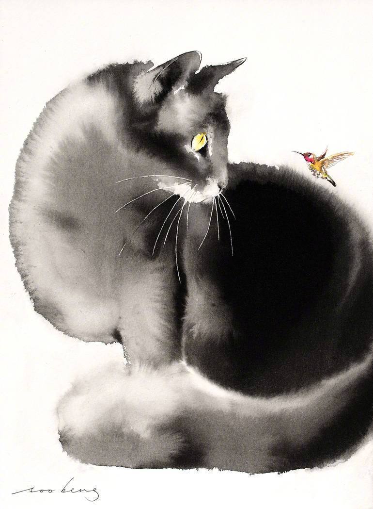 Soo Beng Lim的水彩猫咪…