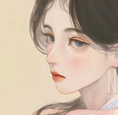 #动漫女头#
大海很好看 可是船要靠岸 ​
By：暖柚说 