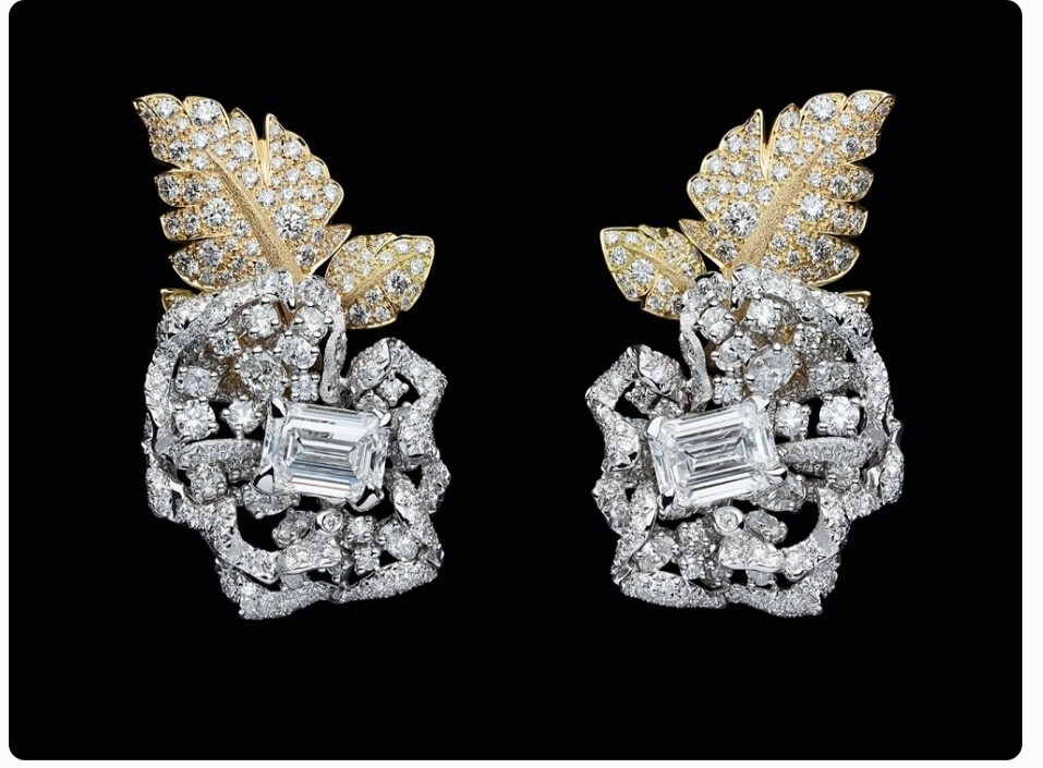 Dior 刚刚推出新一季高级珠宝系列——「RoseDior」，共呈现54件独一款作品，致敬品牌创始人 Christian Dior 钟爱的「玫瑰」花卉。这是继「Bal des Roses」系列问世10年后 Dior 再度诠释这一经典主题，运用色彩更绚丽的宝石配搭，突出层叠的玫瑰花瓣结构。