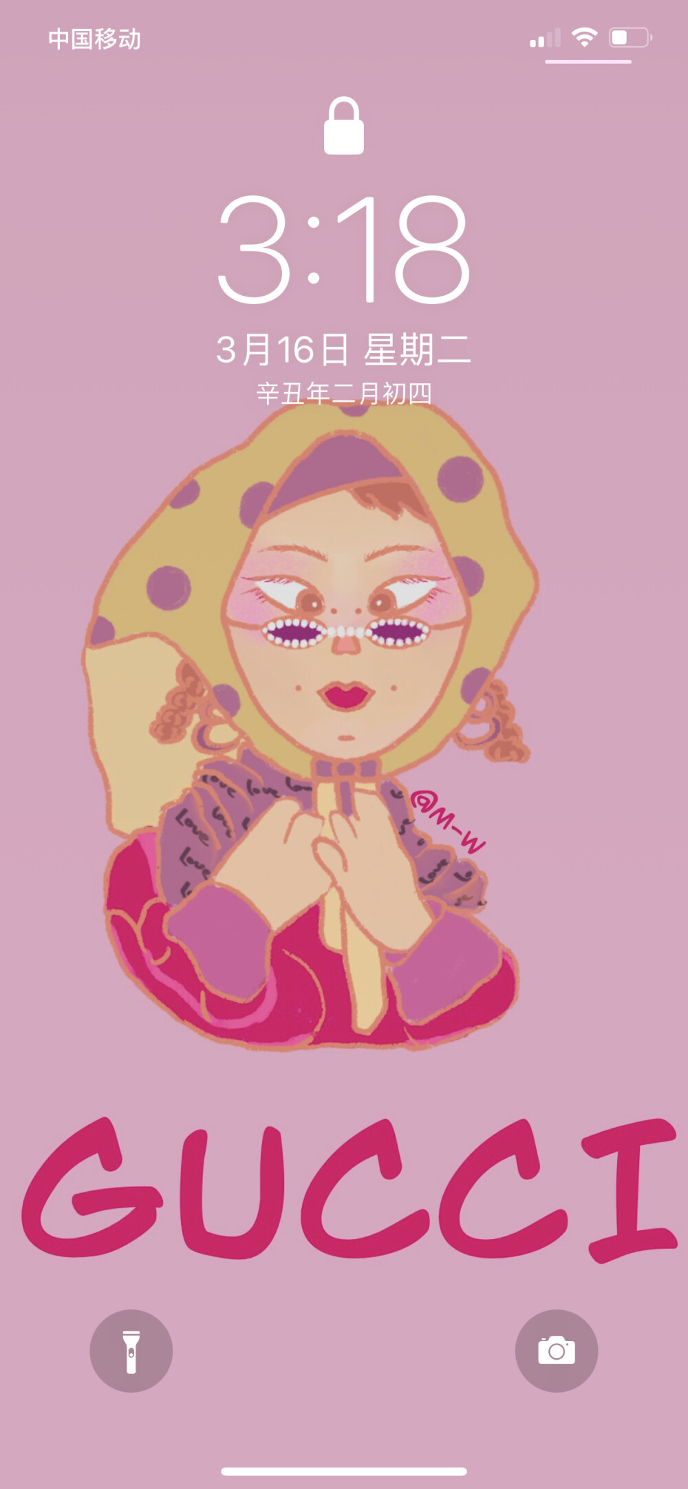 原创gucci系列壁纸锁屏背景图