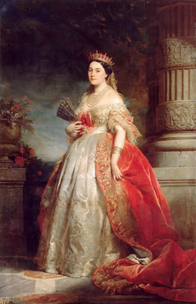 Edouard Dubufe - Mathilde-Laetitia-Wilhelmine Bonaparte, called Princess Mathilde (1820-1904) ?
愛德華·路易斯·迪比夫 - 瑪?shù)贍柕隆げ冒停闷苼龅闹杜? data-iid=