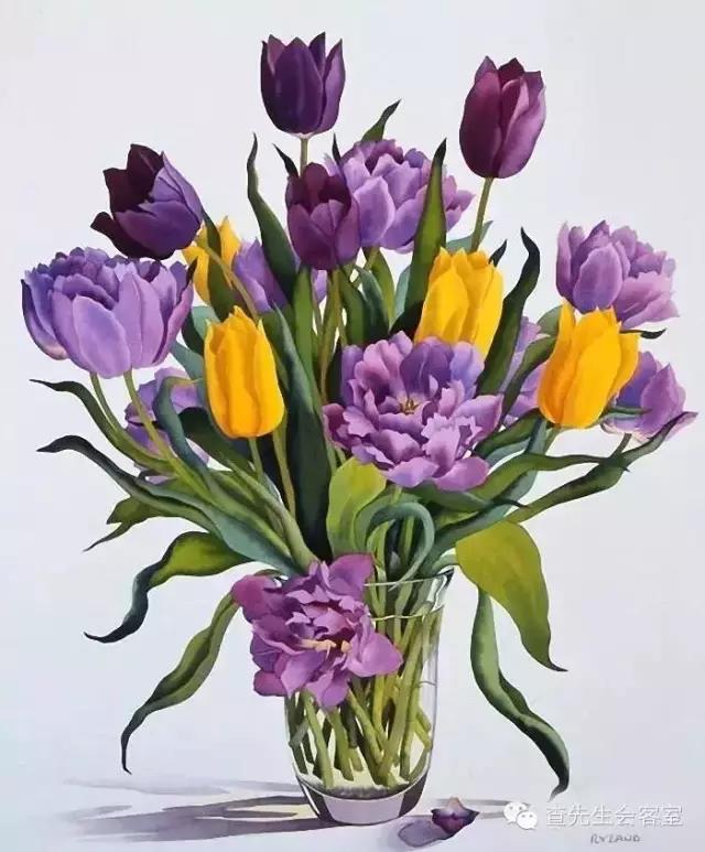 克里斯托弗Ryland是一位英国绘画艺术家，最擅长水彩花卉的描写。
