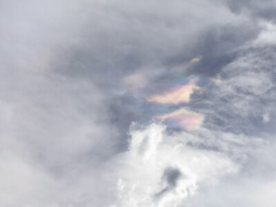 西藏的天，阿里的云，改则的彩虹