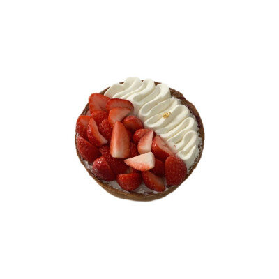 食物头像——草莓蛋糕
wb：红烧又丸
