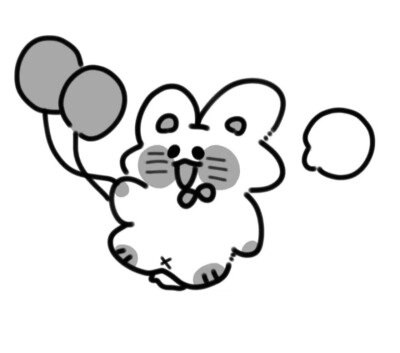 有没有人知道这个兔子是哪个作者画的，或者有没有系列的图呀可不可以发给我