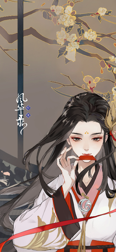 ins风文艺唯美小清新手绘插画复古仙气森系手机壁纸非原创来自其他网络侵权删