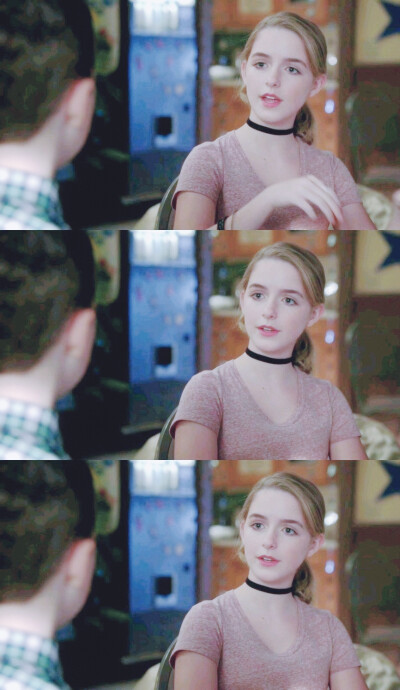 麦麦超美！！
原图#微博：@MutaCT#
自调
Young Sheldon| season 4 episode 4