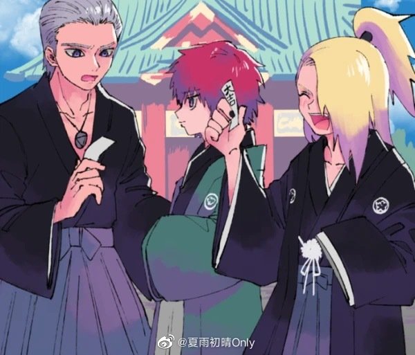 飞段 蝎 迪达拉