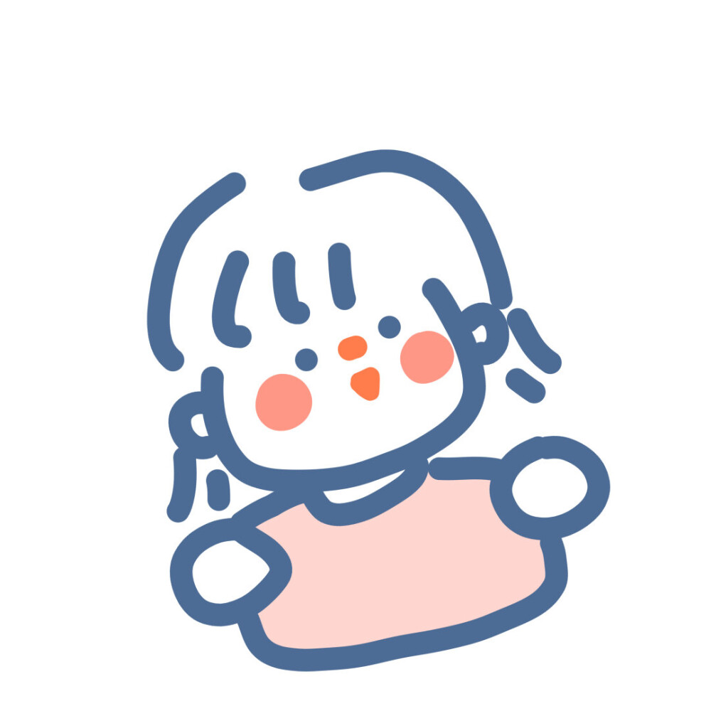 可爱情头 画师 神仙阿简