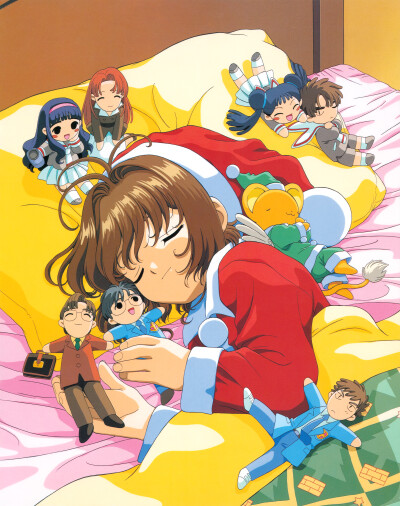 1999年度版カレンダー
12月
天田印刷加工
1998年10月発売
STAFFS
作画：高橋久美子
色指定：勝沼まどか
彩色：鍋島佳寿子
背景：上原伸一