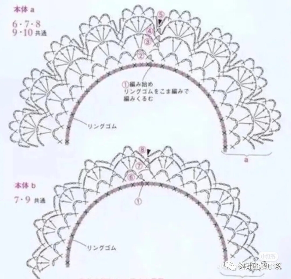 钩针娃衣图解