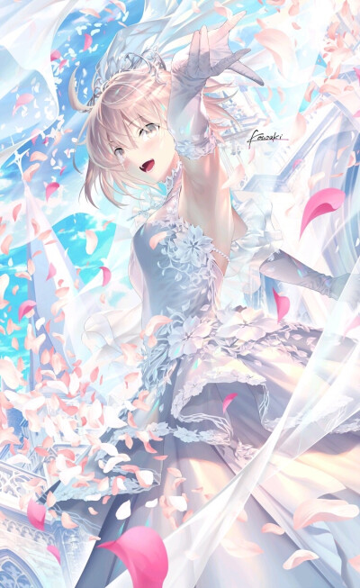 By：光崎
冲田总司 ／ 动漫壁纸 ／ FGO