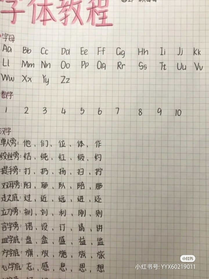 字体