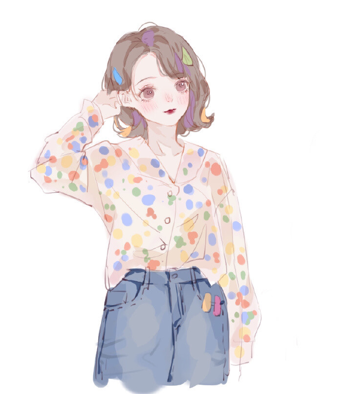 画师：一只很大的七月