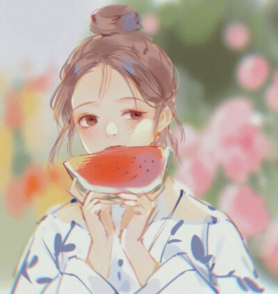 画师：一只很大的七月