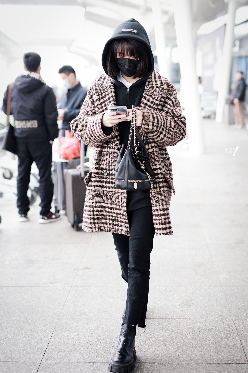 明星、私服、机场、街拍