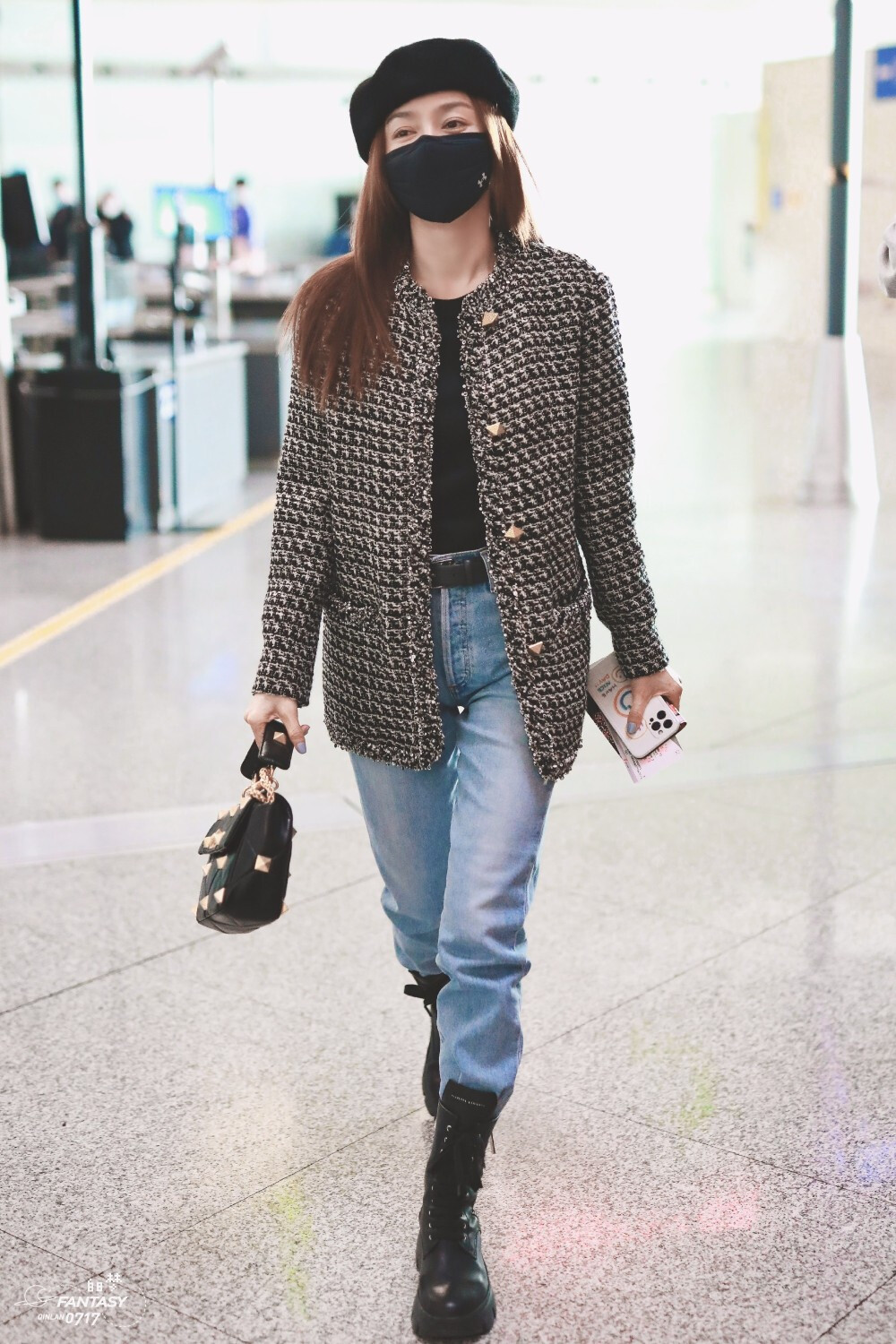 明星、私服、机场、街拍