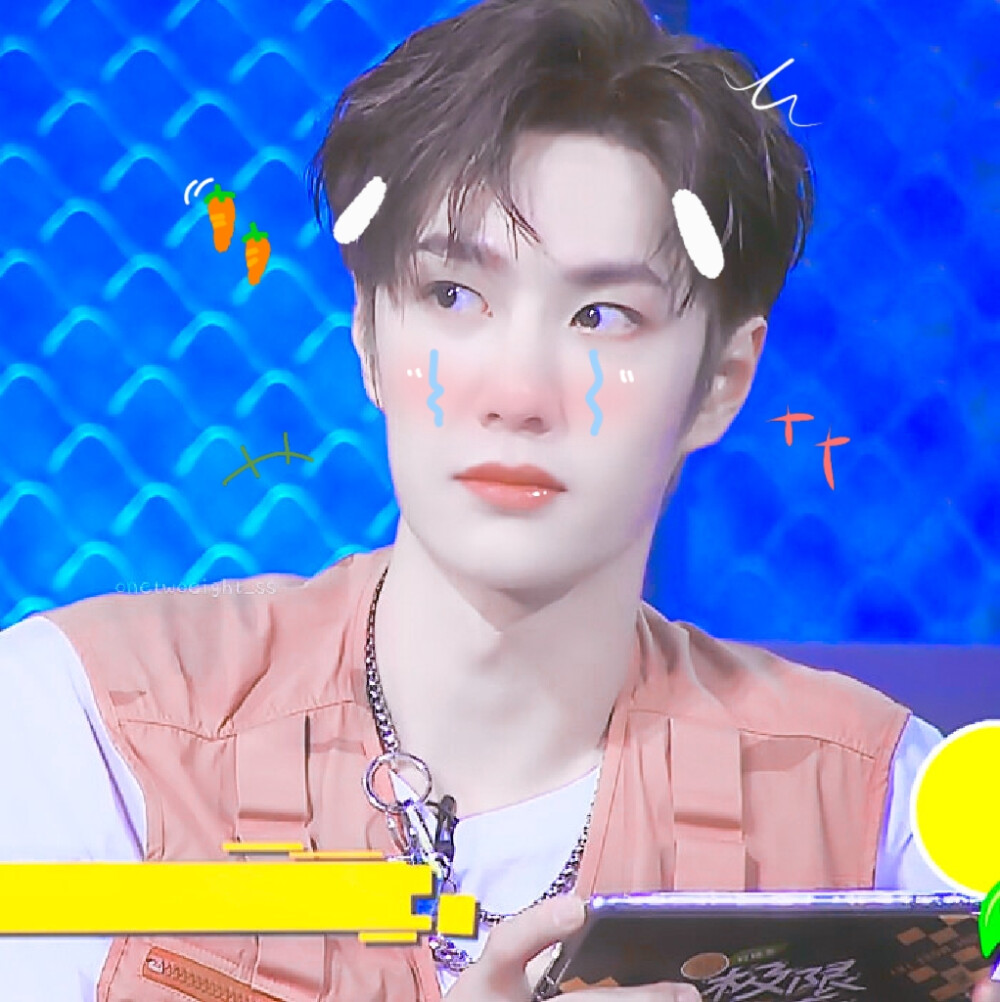 -惊呆了啵啵！
#王一博
◎林榆潇
王一博
P1.2cr.江纪然
3.6cr.不是雾
贴纸.宋瑜